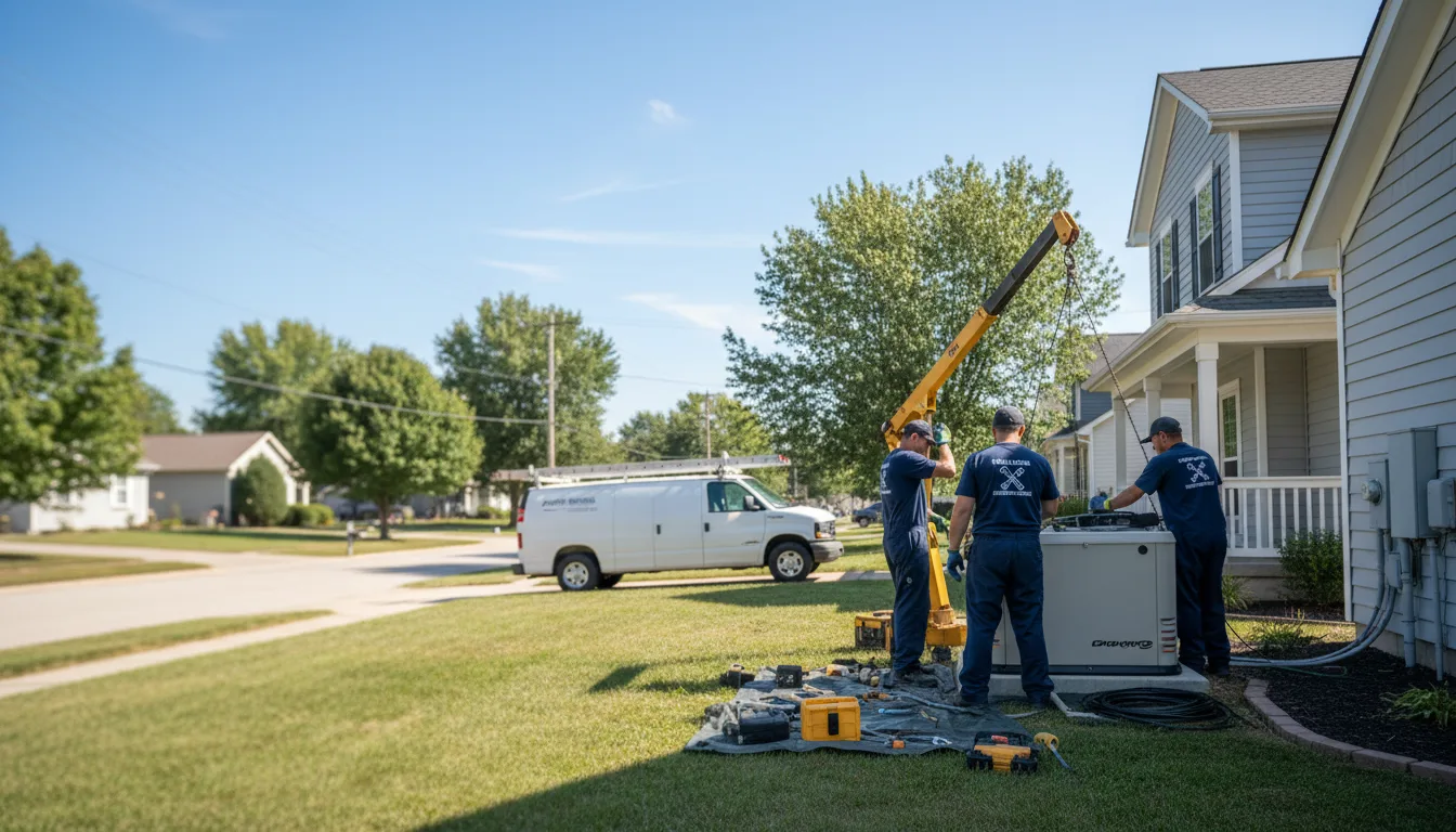Generator Installation in Orange Grove, TX near me